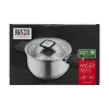 Resto Kitchenware Anser 3,2 L pyöreä musta ruostumaton teräs
