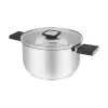 Resto Kitchenware Anser 3,2 L pyöreä musta ruostumaton teräs