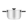 Resto Kitchenware Anser 3,2 L pyöreä musta ruostumaton teräs