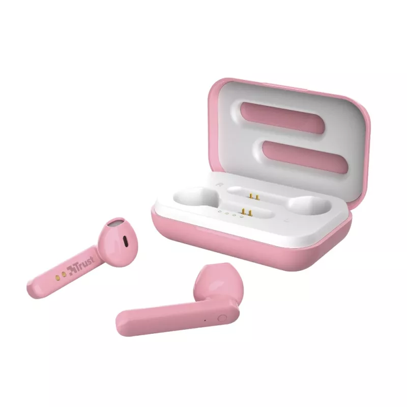 Trust Primo kuulokkeet True Wireless Stereo (TWS) in-ear-kuulokkeet puhelut/musiikki Bluetooth pinkki