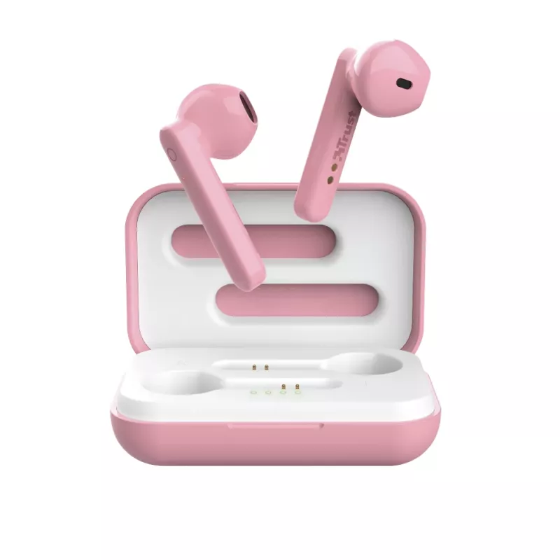 Trust Primo kuulokkeet True Wireless Stereo (TWS) in-ear-kuulokkeet puhelut/musiikki Bluetooth pinkki