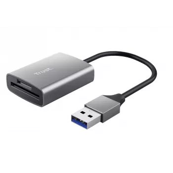 Trust Dalyx kortinlukija USB 3.2 Gen 1 (3.1 Gen 1) alumiini