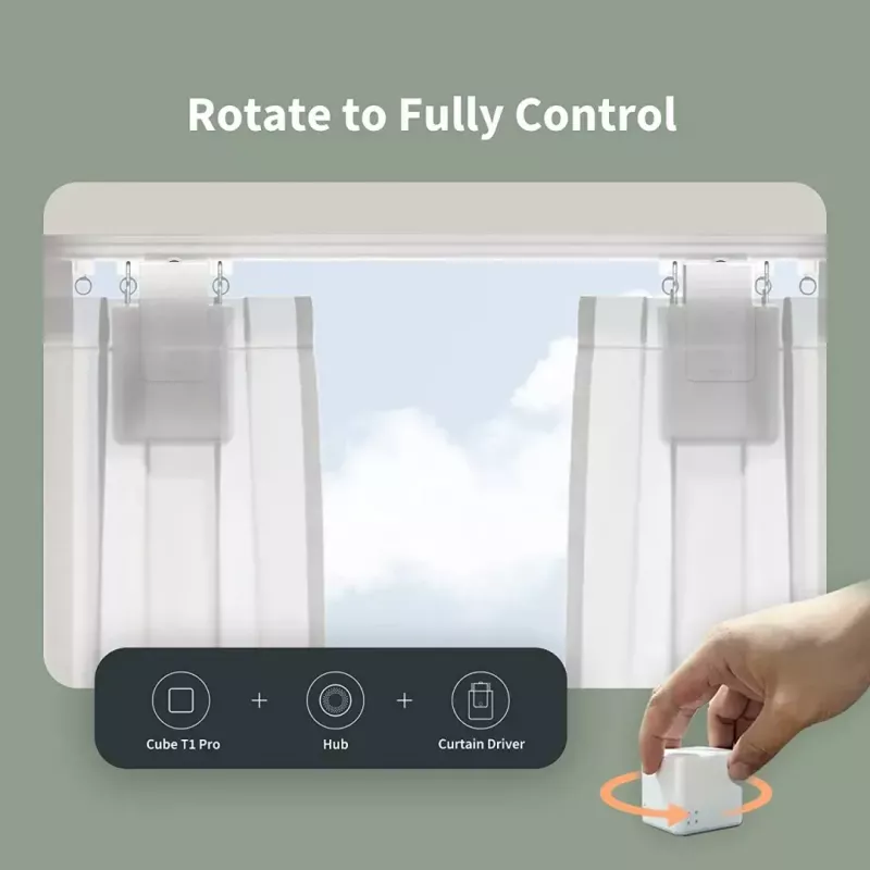 Aqara Cube T1 Pro (CTP-R01), langaton, Zigbee