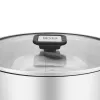 Resto Kitchenware Anser 4,4 L pyöreä musta ruostumaton teräs