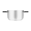 Resto Kitchenware Anser 4,4 L pyöreä musta ruostumaton teräs