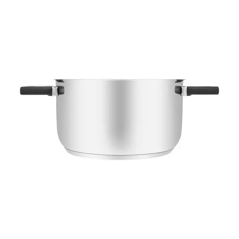 Resto Kitchenware Anser 4,4 L pyöreä musta ruostumaton teräs