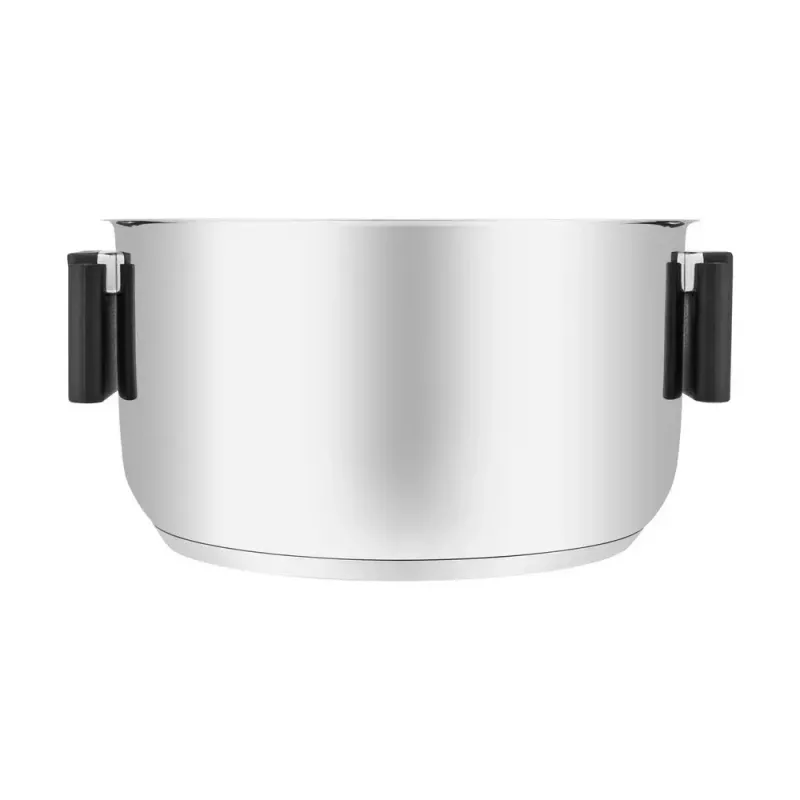 Resto Kitchenware Anser 4,4 L pyöreä musta ruostumaton teräs