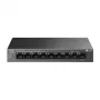 TP-Link LiteWave LS109P verkkokytkin hallitsematon Fast Ethernet (10/100) Power over Ethernet (PoE) musta