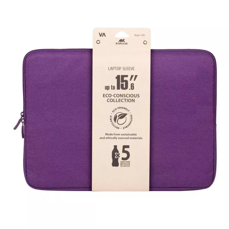 Suojahiha Rivacase Suzuka 7705 39,6 cm 15,6 inch violetti