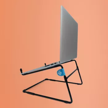 R-Go Tools kannettavan tietokoneen teline R-Go Steel Office, sopii 10-22