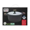 Resto Kitchenware Ran kattila 2,4 l, pyöreä, musta, puuta