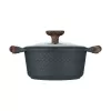 Resto Kitchenware Ran kattila 2,4 l, pyöreä, musta, puuta
