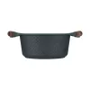 Resto Kitchenware Ran kattila 2,4 l, pyöreä, musta, puuta