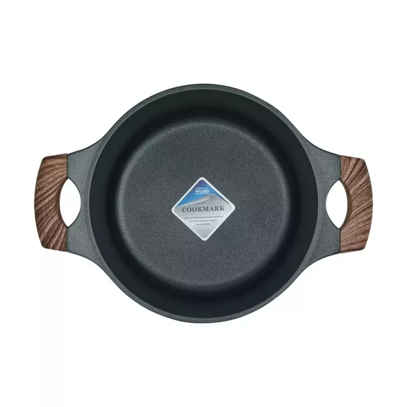 Resto Kitchenware Ran kattila 2,4 l, pyöreä, musta, puuta