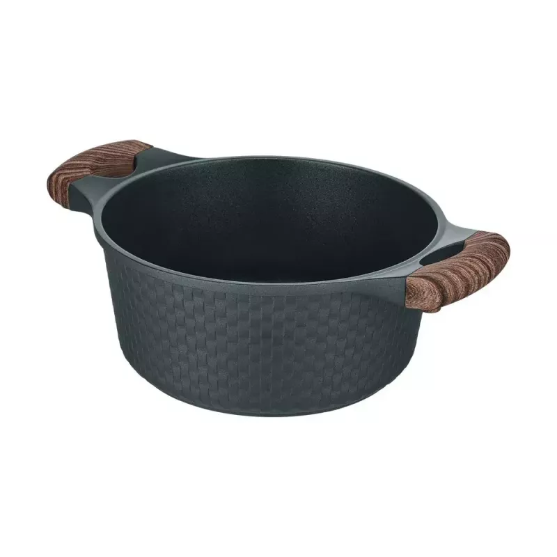 Resto Kitchenware Ran kattila 2,4 l, pyöreä, musta, puuta