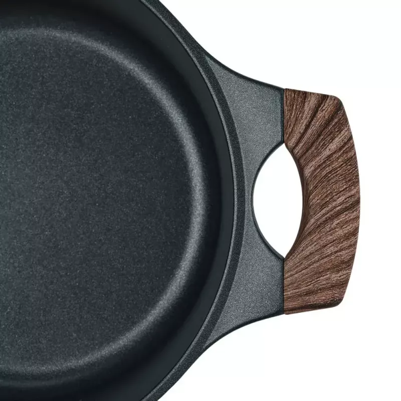 Resto Kitchenware Ran kattila 2,4 l, pyöreä, musta, puuta