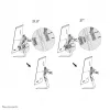 Neomounts FPMA-VESAMAC2127 iMac VESA-sovituslevy, 21,5-27 tuumaa, VESA 75x75 / 100x100 mm, enintään 15 kg, teräs, 730 g, hopea