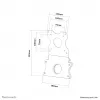 Neomounts FPMA-VESAMAC2127 iMac VESA-sovituslevy, 21,5-27 tuumaa, VESA 75x75 / 100x100 mm, enintään 15 kg, teräs, 730 g, hopea
