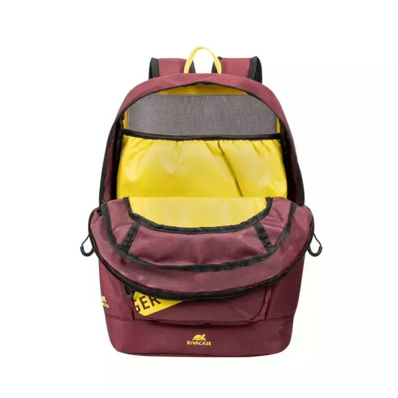 Rivacase 5421 Urban kannettavan reppu 13,3 tuumaa (33,8 cm), 14 l, viininpunainen