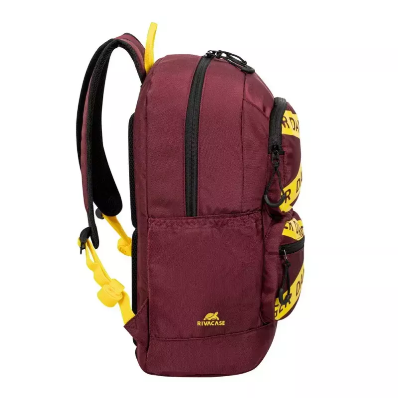 Rivacase 5421 Urban kannettavan reppu 13,3 tuumaa (33,8 cm), 14 l, viininpunainen