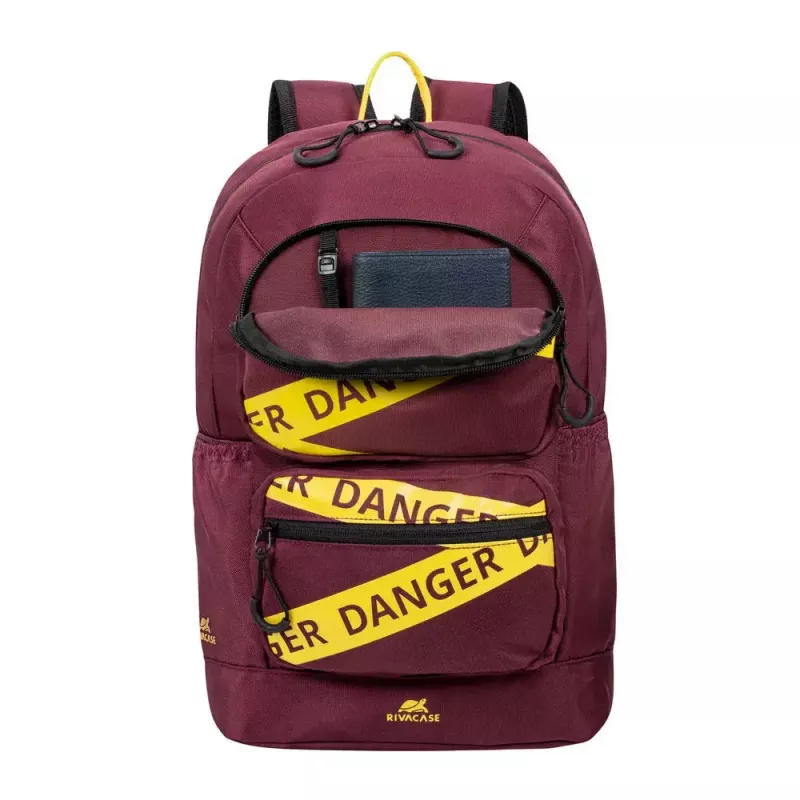 Rivacase 5421 Urban kannettavan reppu 13,3 tuumaa (33,8 cm), 14 l, viininpunainen