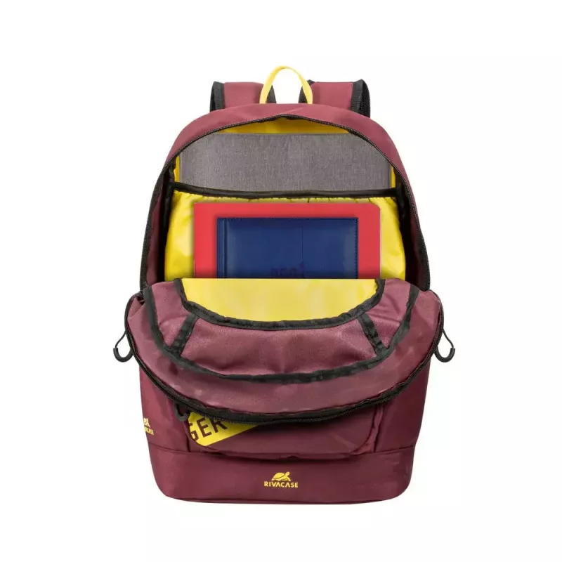 Rivacase 5421 Urban kannettavan reppu 13,3 tuumaa (33,8 cm), 14 l, viininpunainen