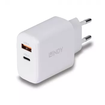 Lindy 73428 kannettava laturi yleismalli valkoinen AC-pikalataus sisäkäyttöön