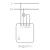 AQARA Smart Home Single Switch -moduuli T1, ilman nollajohdinta (SSM-U02)