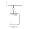 AQARA Smart Home Single Switch -moduuli T1, ilman nollajohdinta (SSM-U02)