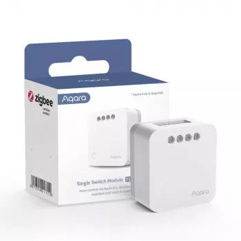 AQARA Smart Home Single Switch -moduuli T1, ilman nollajohdinta (SSM-U02)