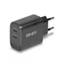 Lindy 65W USB 2 x Type-C GaN-laturi 73438