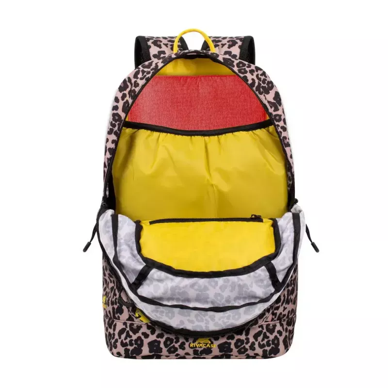 Rivacase 5421 Urban kannettavan reppu 13,3 tuumaa (33,8 cm), 14 l, leopardi