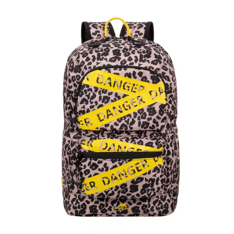 Rivacase 5421 Urban kannettavan reppu 13,3 tuumaa (33,8 cm), 14 l, leopardi