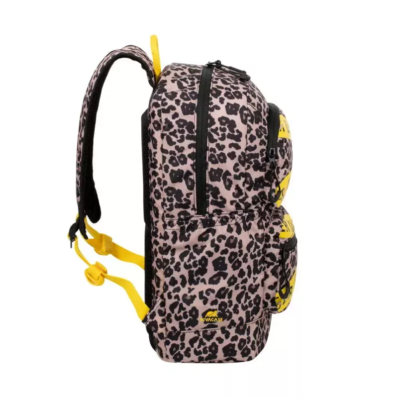 Rivacase 5421 Urban kannettavan reppu 13,3 tuumaa (33,8 cm), 14 l, leopardi