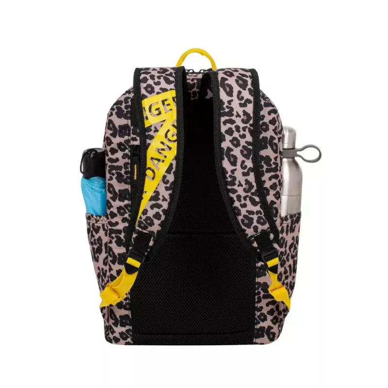 Rivacase 5421 Urban kannettavan reppu 13,3 tuumaa (33,8 cm), 14 l, leopardi