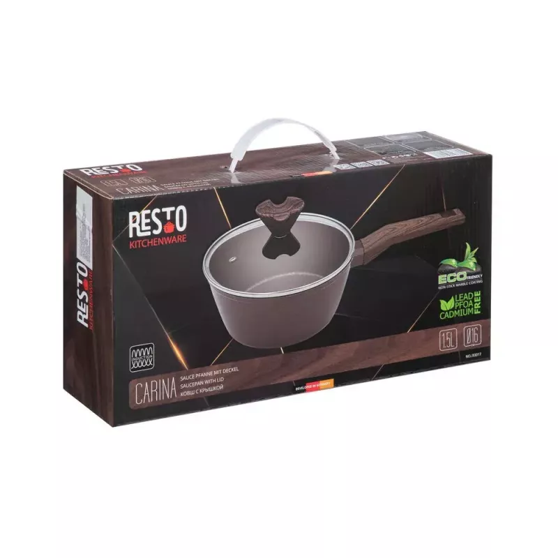 Kattila Resto Kitchenware 93017 1,5 L pyöreä tummanruskea