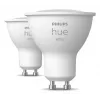 Philips Hue White GU10 älylamppu, 2x400 lm, 2 kpl