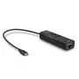 USB-keskitin Lindy USB 3.2 Type-C -keskitin ja Gigabit Ethernet -muunnin