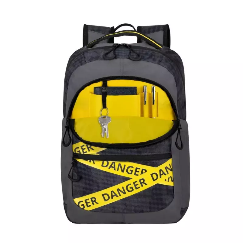 Rivacase 5431 Urban kannettavan tietokoneen reppu 15,6 tuumaa (39,6 cm), 20 l, harmaa maastokuvio