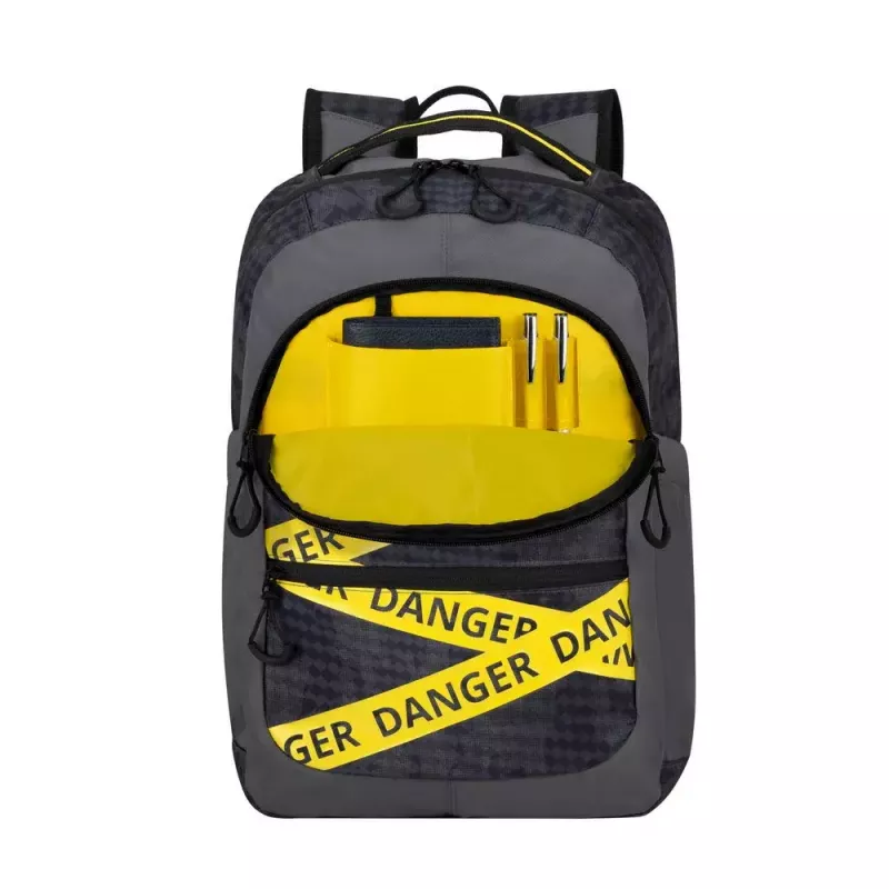 Rivacase 5431 Urban kannettavan tietokoneen reppu 15,6 tuumaa (39,6 cm), 20 l, harmaa maastokuvio