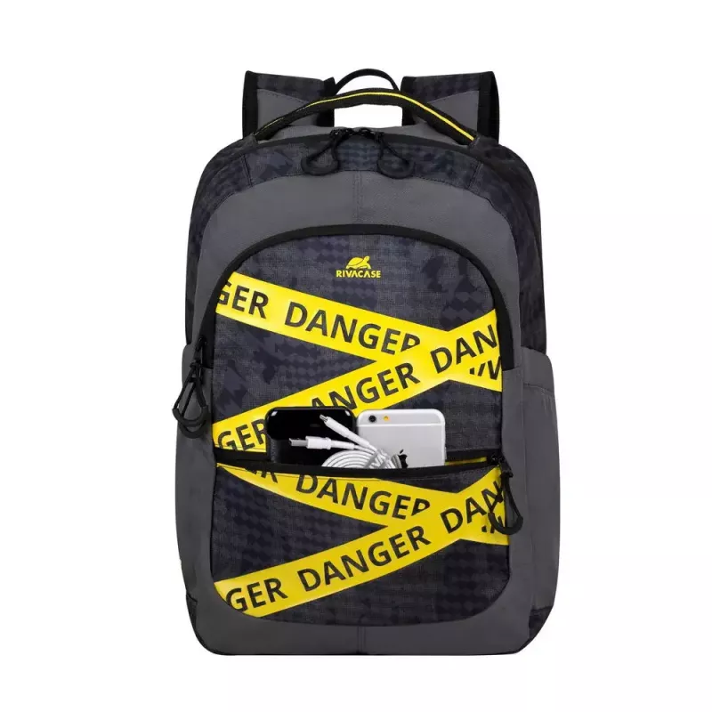 Rivacase 5431 Urban kannettavan tietokoneen reppu 15,6 tuumaa (39,6 cm), 20 l, harmaa maastokuvio