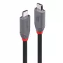 Lindy 0,8 m USB 4 240 W Type-C -kaapeli, Anthra Line