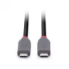 Lindy 0,8 m USB 4 240 W Type-C -kaapeli, Anthra Line