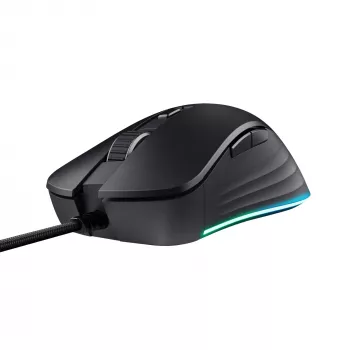 Trust GXT924 YBAR+ -pelihiiri oikeakätinen USB Type-A optinen 25600 DPI