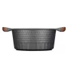 Resto Kitchenware Capella 4,6 L pyöreä musta puu