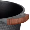 Resto Kitchenware Capella 4,6 L pyöreä musta puu