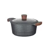 Resto Kitchenware Capella 4,6 L pyöreä musta puu