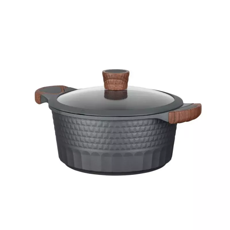 Resto Kitchenware Capella 4,6 L pyöreä musta puu