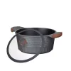 Resto Kitchenware Capella 4,6 L pyöreä musta puu