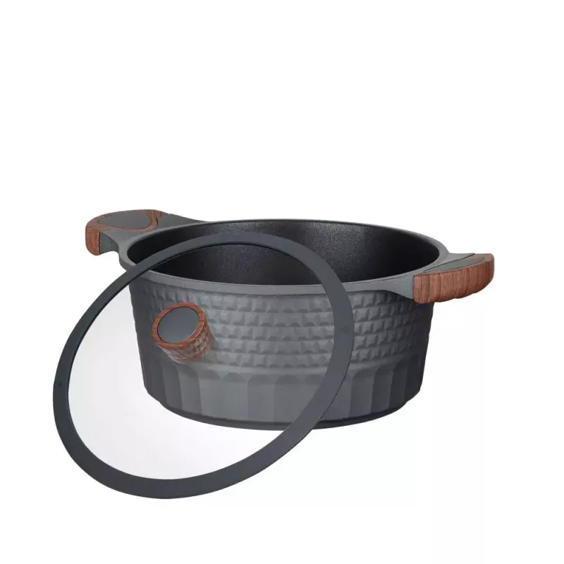 Resto Kitchenware Capella 4,6 L pyöreä musta puu